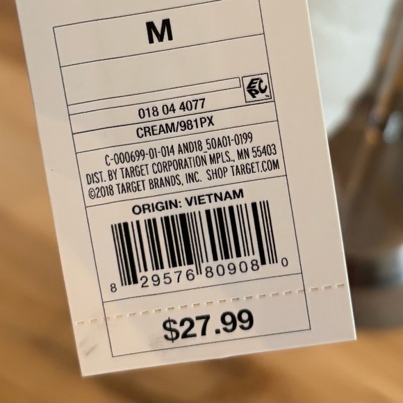 A New Day Women's High-Rise Ankle Pants Cream NWT - Picture 5 of 6